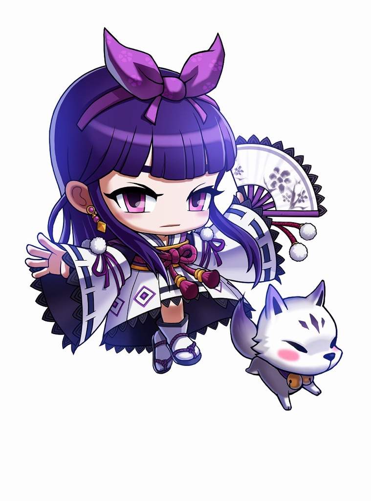 what's your opinion on Kanna Ayanokouji from Maple Story.