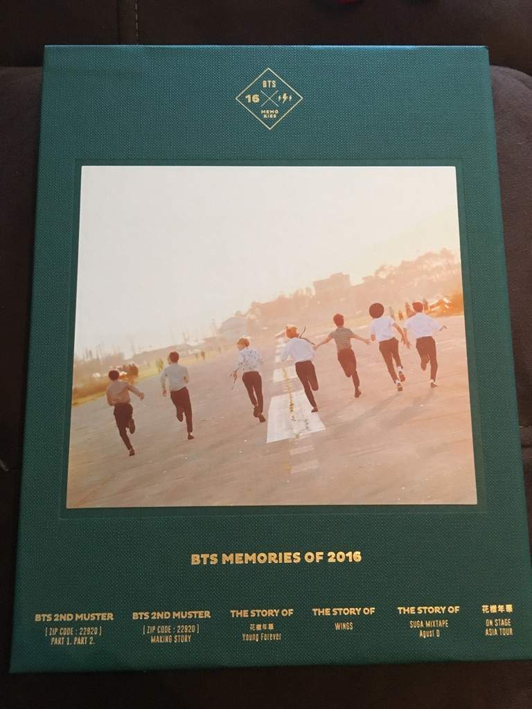 Bts Memories Of 16 Unboxing Army S Amino