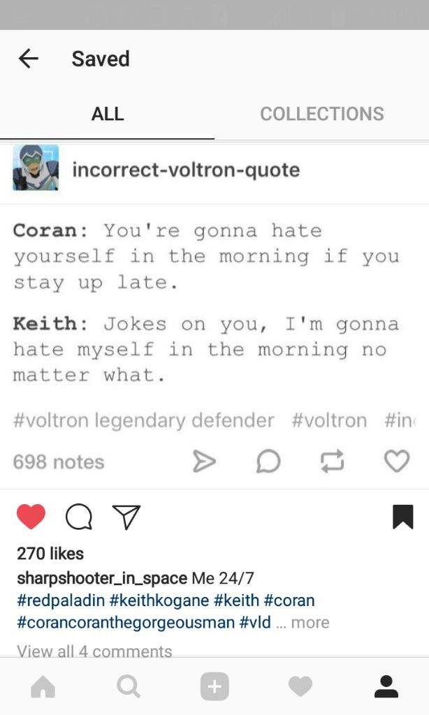 Me too Keith me too. Credit to incorrect-voltron-quote | Voltron Amino