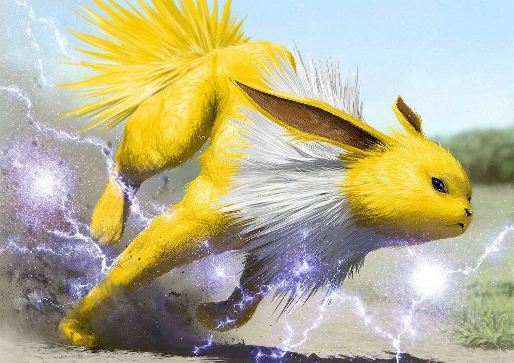 jolteon pokemon center