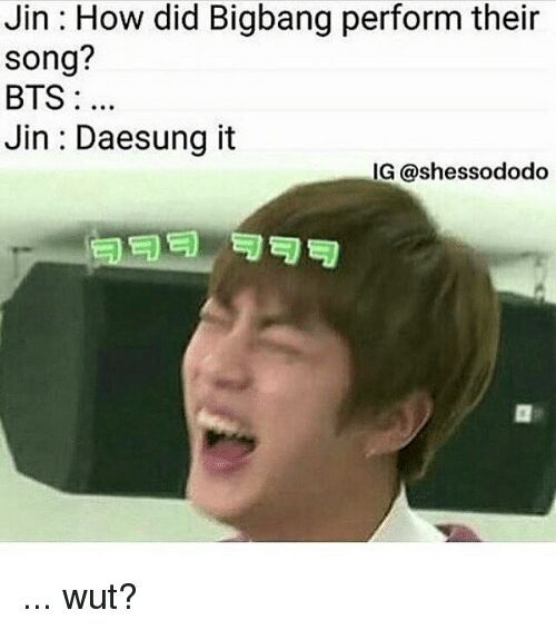 Bts Jin Memes pt.1 | Kpop aMEMEo Amino