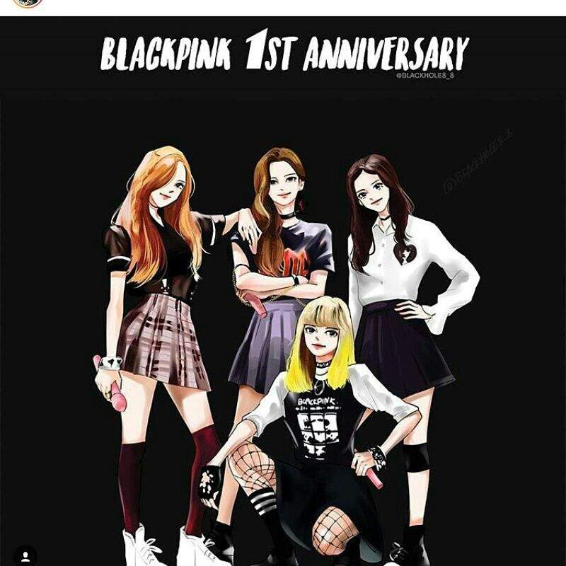 Blackpink 1st anniversary night | Blackpink - 블랙핑크 Amino