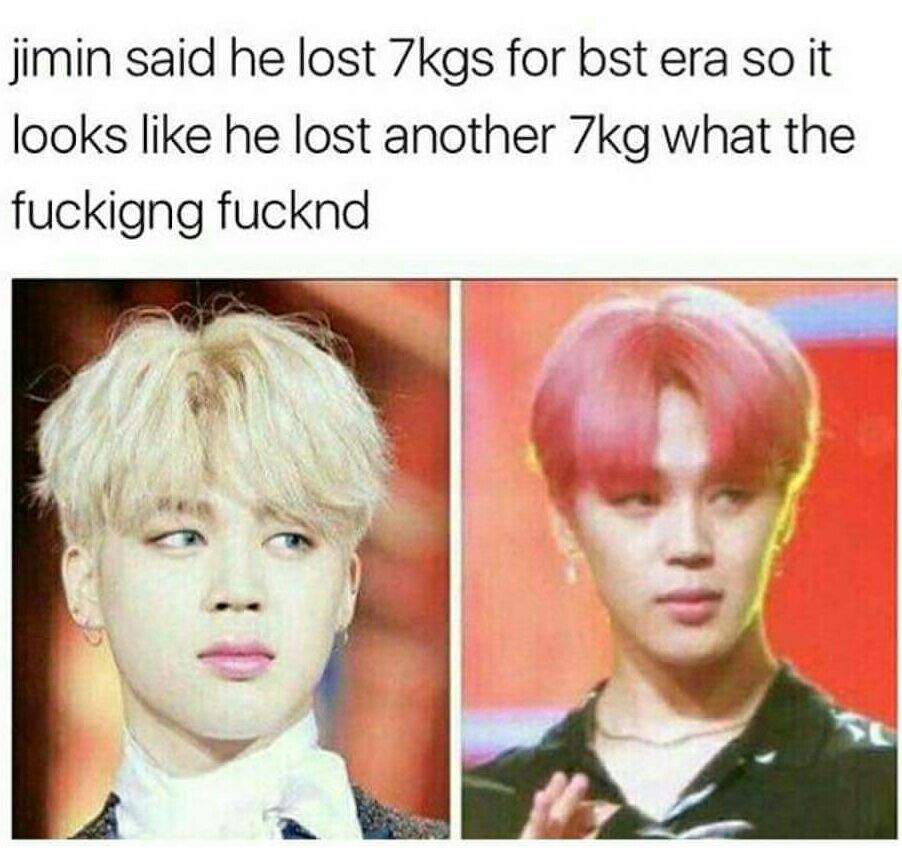 Jimin lost weight? | ARMY's Amino