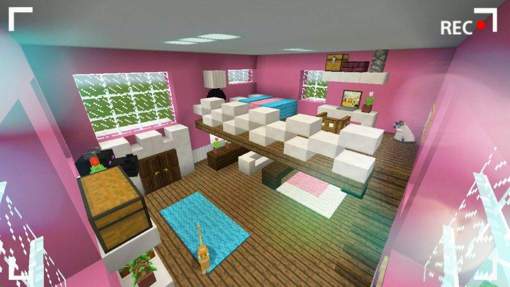 Girly Bedroom Design Minecraft Amino