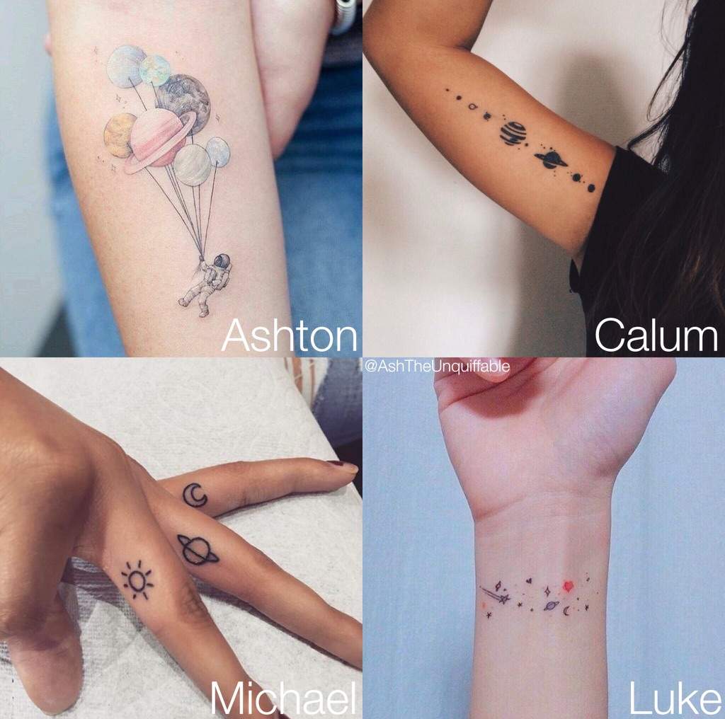 5sos Preferences Outer Space Tattoo 5sosfam Amino