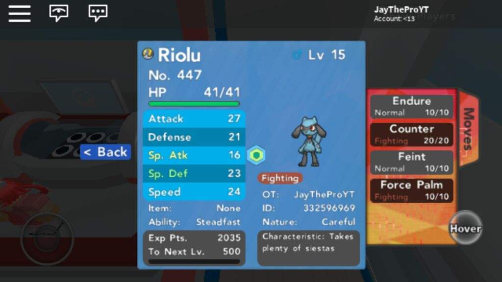 1 Riolu Giveaway Cancelled Roblox Amino