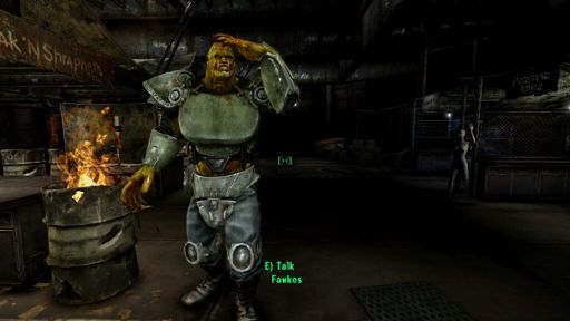 where can i find fawkes in fallout 3