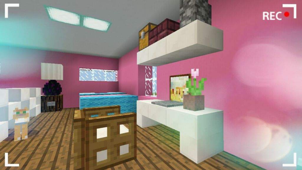 Girly Bedroom Design🌸 | Minecraft Amino