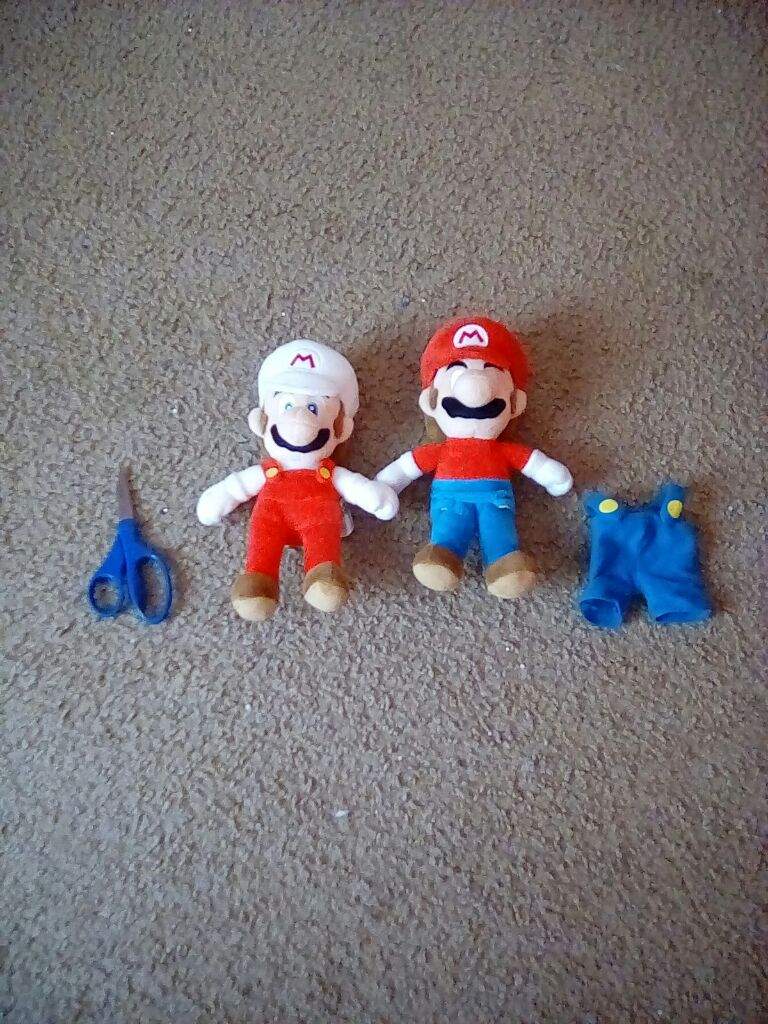 kellytoy fire mario plush