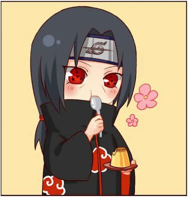 Chibi Itachi eating jello~ | Naruto Amino