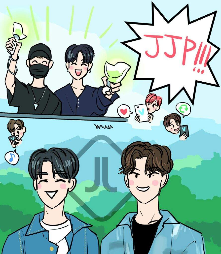 JJP and GOT7 Fan Art 09 | GOT7 Amino