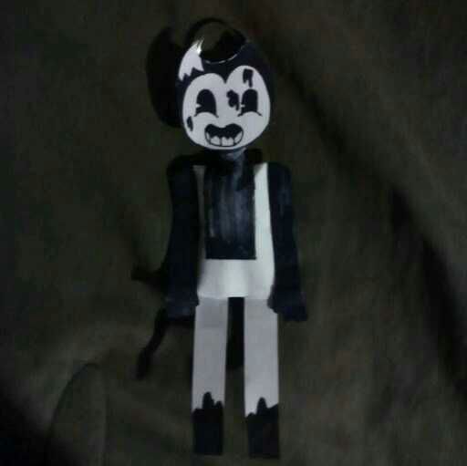 bendy plush keychain