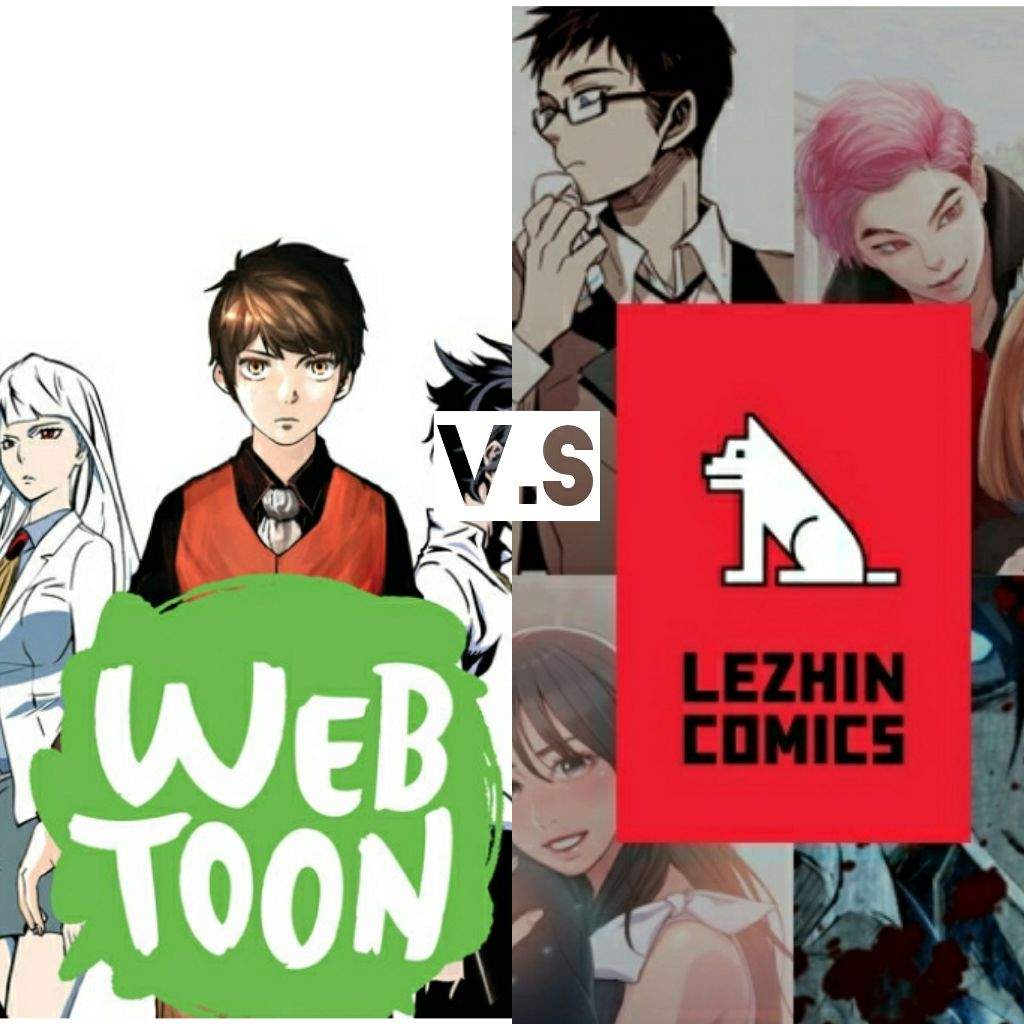 Webtoon V.S Lezhin Comics ! 📖📚 | Anime Amino