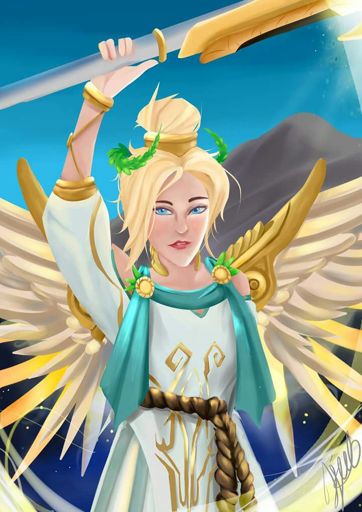 Mercy - Winged victory | Art Amino