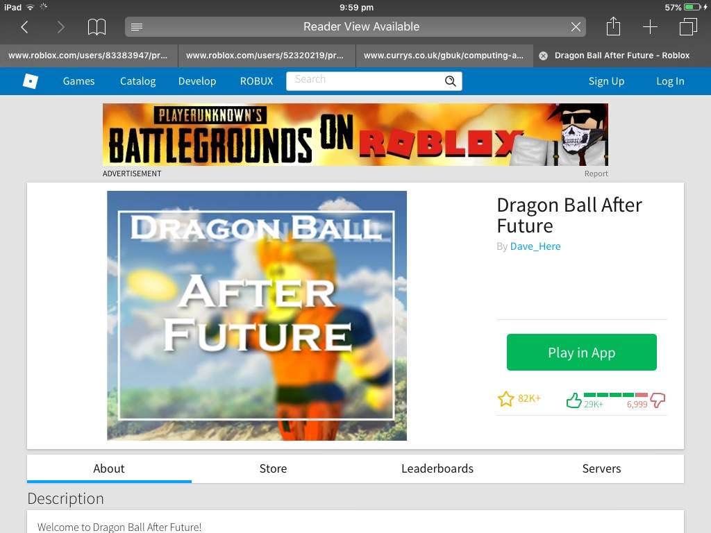 Created A Gfx For Dragonball After Future On Roblox Roblox - 
