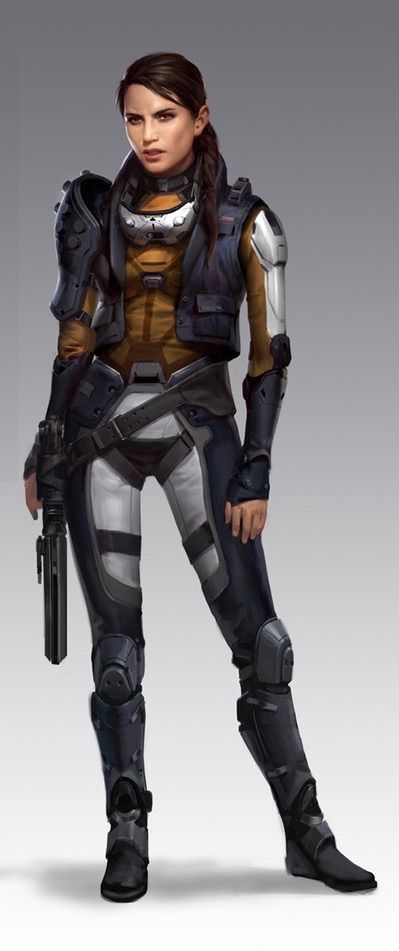 star wars female bounty hunter oc