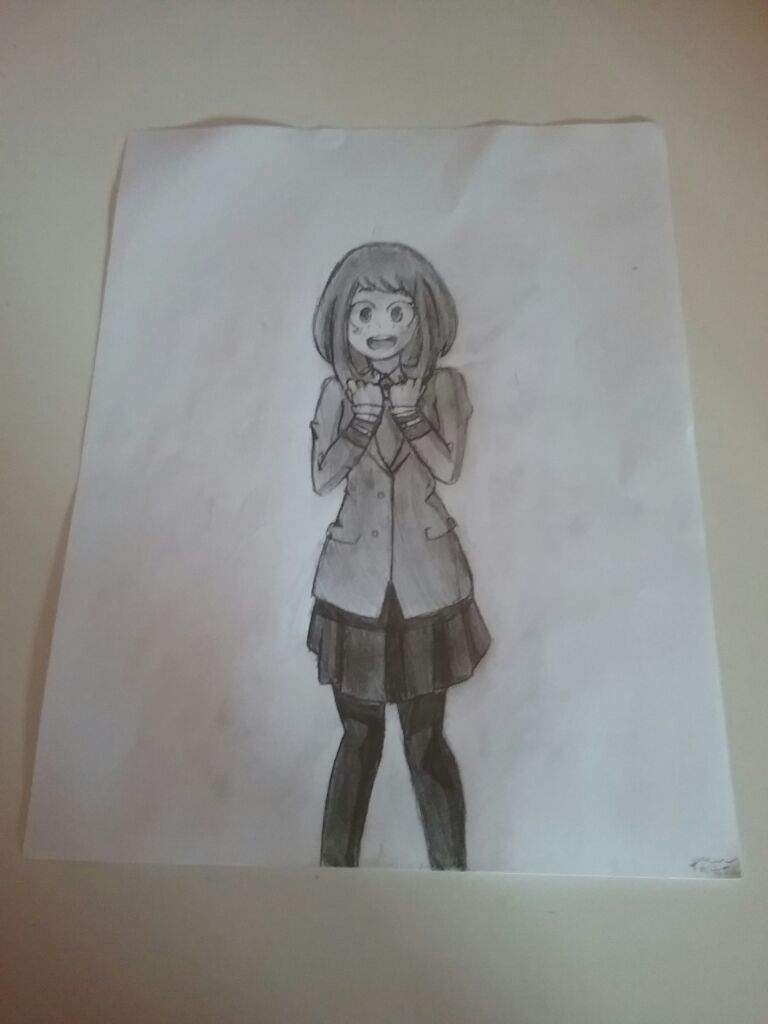 Ochaco Uraraka Fan Art Anime Art Amino