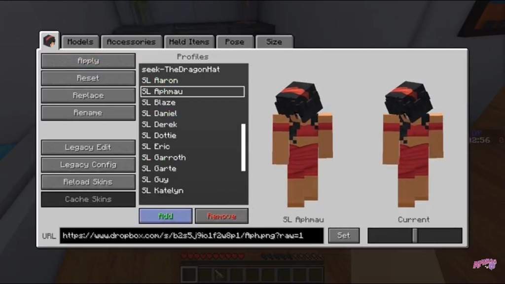 what mod does aphmau use in minecraft