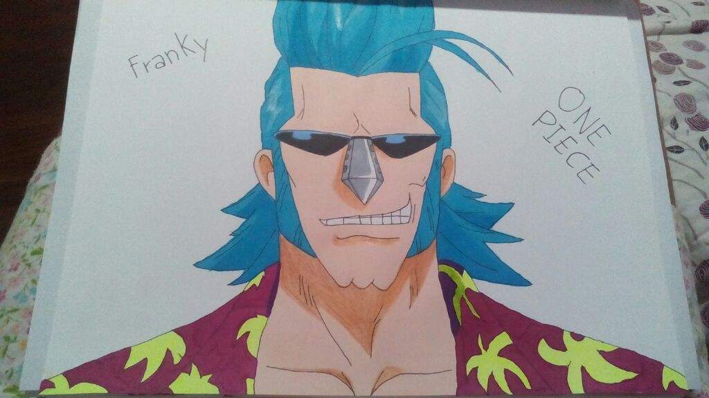 dibujos de franky one piece