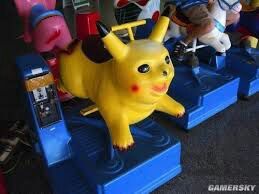 creepy pikachu figure