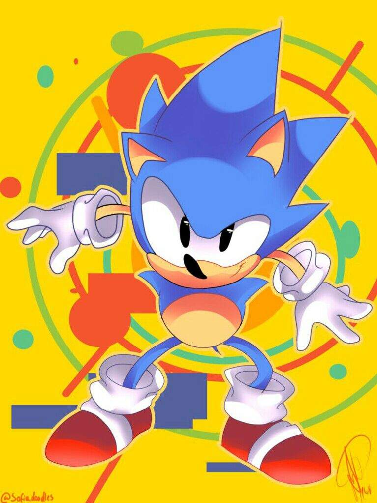 Modern Sonic In Sonic Mania Sonic The Hedgehog Amino free images, download ...
