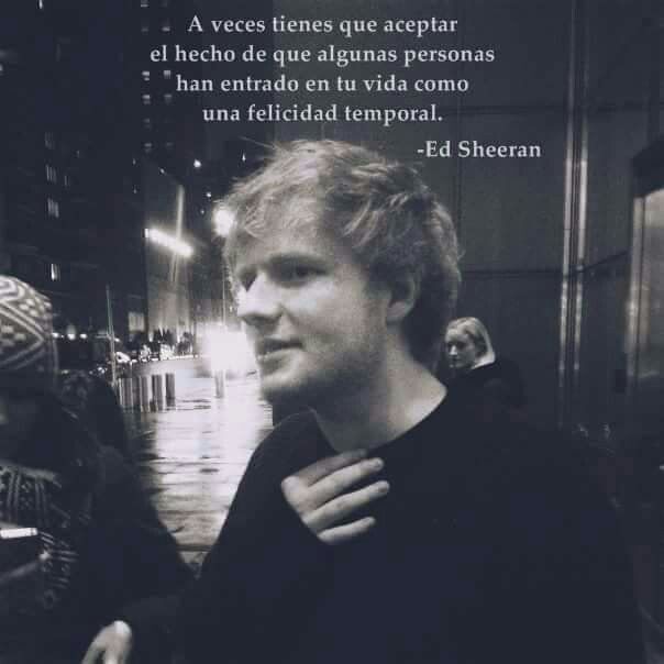 ✨?~FRASES DE ED ~?✨ | • Ed Sheeran • Amino