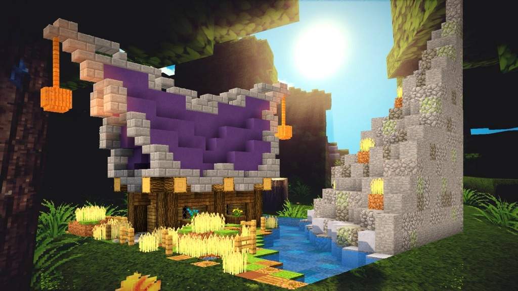 Fantasy In The Forest Fantasy Plot Build Minecraft Amino