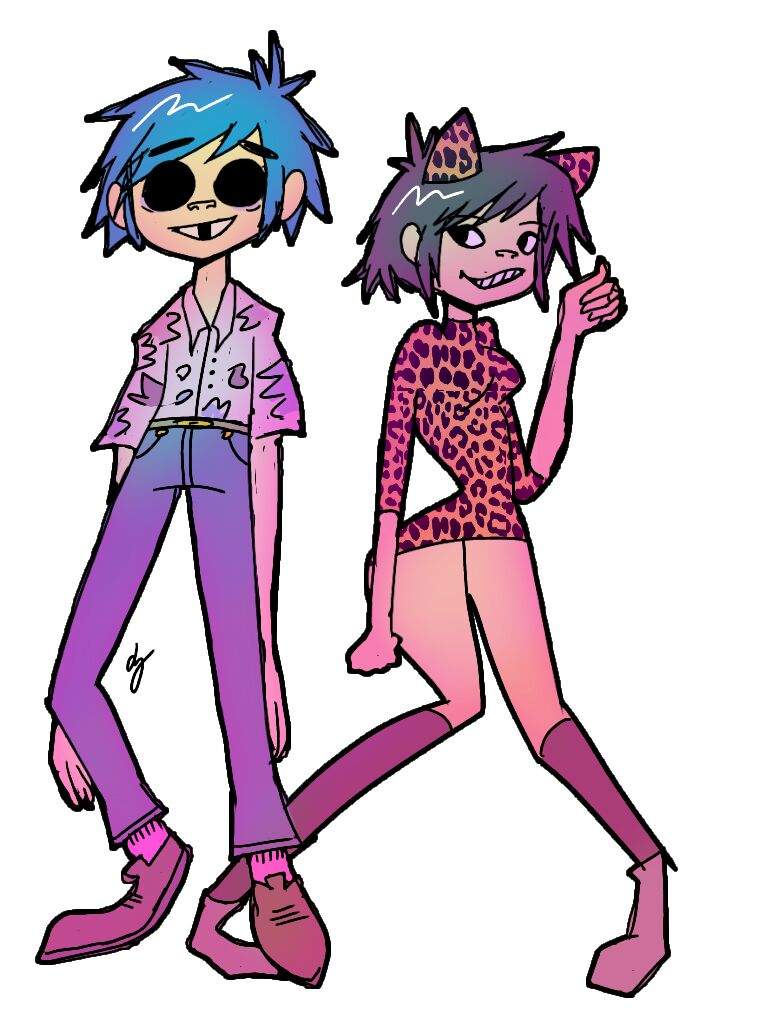 Strobelite Fanart | Gorillaz Amino