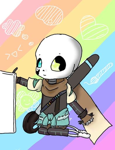 Chibi Ink sans (AU month day 11) | Undertale AUs Amino