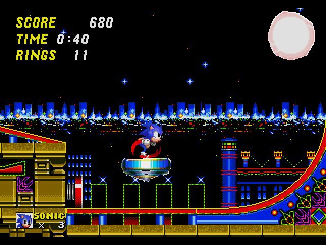 casino night zone sonic mania