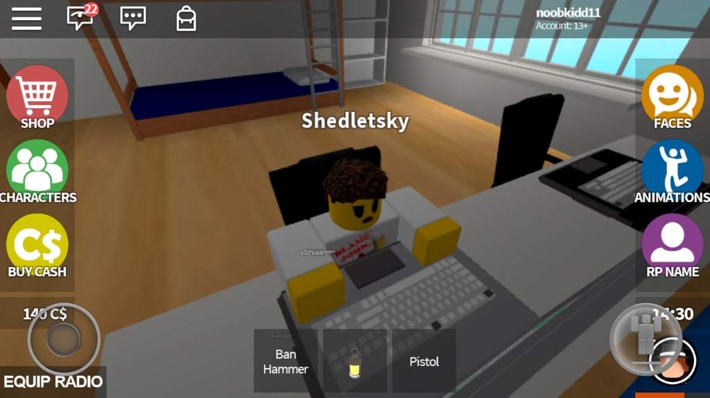 Shedletsky Banning Spree Roblox Amino - super banning ban hammer roblox