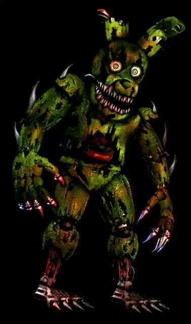 Nightmare Springtrap edit | Five Nights At Freddy's Amino