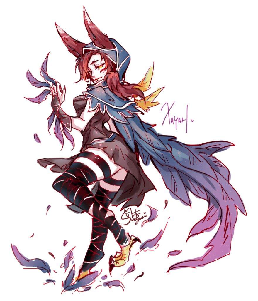 Xayah Wiki League Of Legends Official Amino