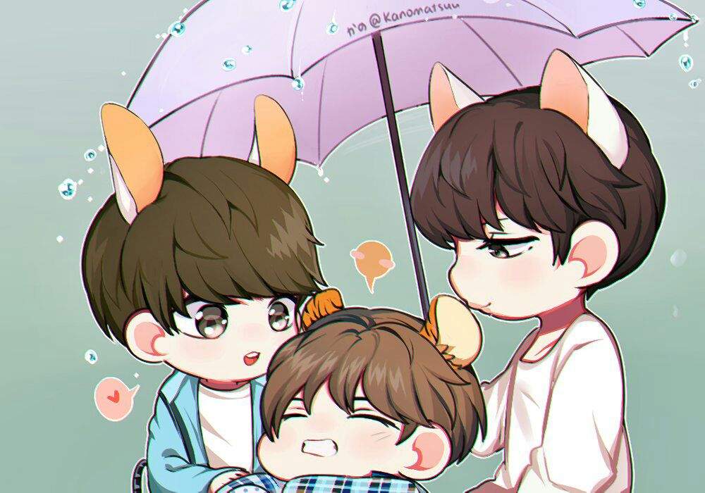 Bts cartoon version | ARMY's Amino