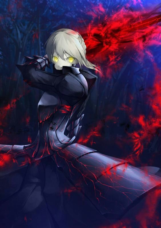 Heaven's feel saber Alter. | Anime Amino