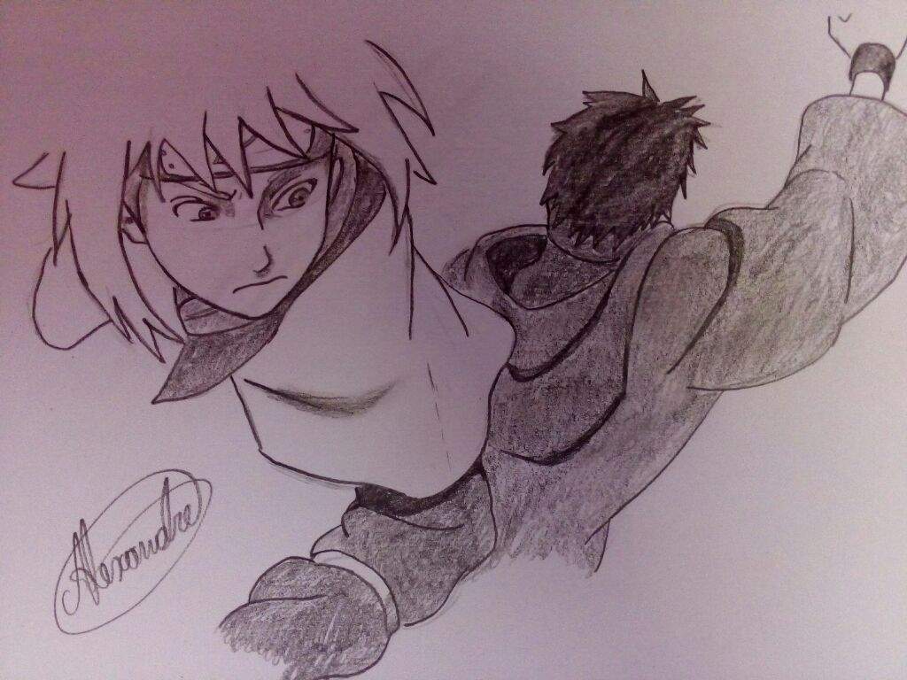 Minato Vs Tobi Desenhos Amino