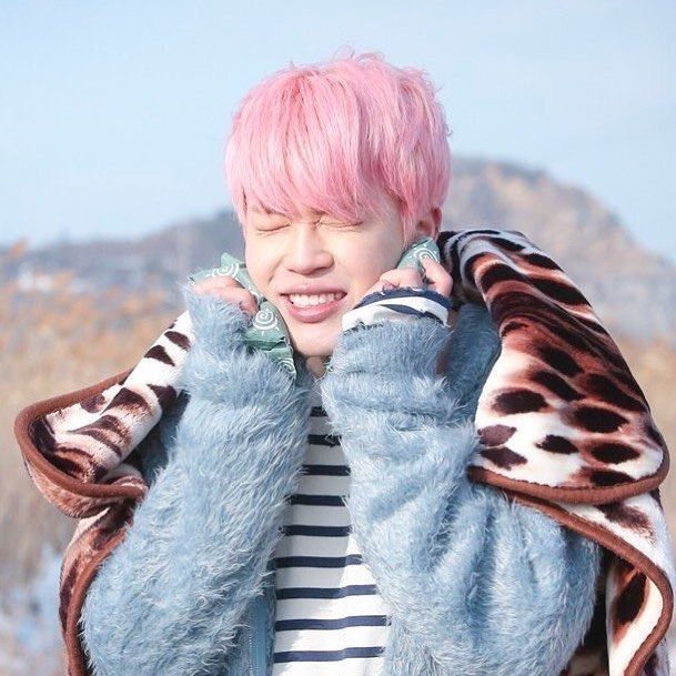 jimin pink sweater