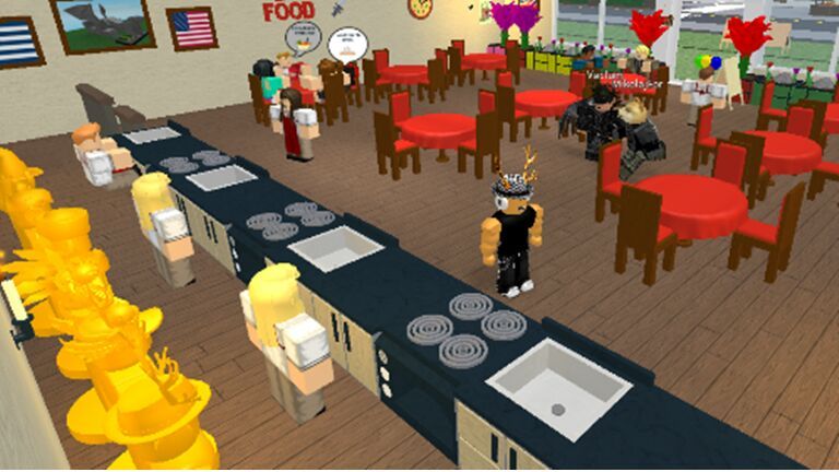 como conseguir robux en restauran taikon