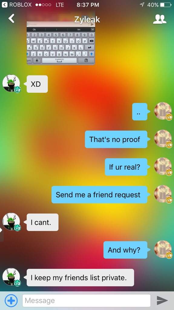 Fake Zyleak Lmao Dont Get Fooled By Him Roblox Amino - fake zyleak lmao dont get fooled by him roblox amino