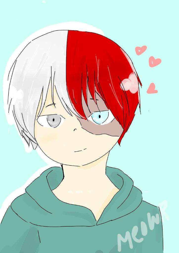 Todoroki Fanart My Hero Academia Amino