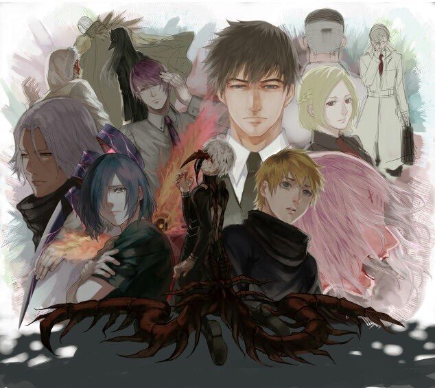 Tokyo ghoul group pictures | Ghoul Amino