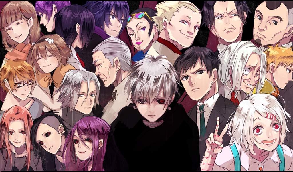 Tokyo ghoul group pictures | Ghoul Amino