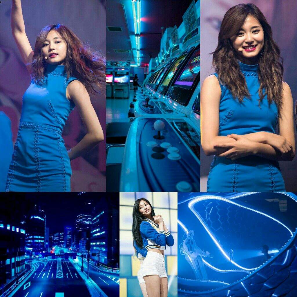 Tzuyu Blue Aesthetic🤖 | Twice (트와이스)ㅤ Amino