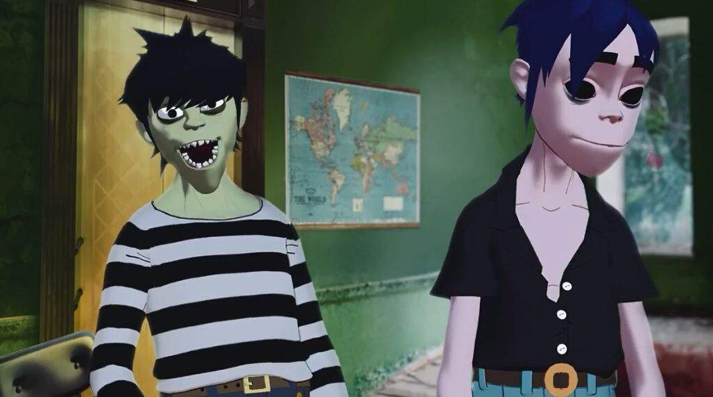 Final Wave Of Zoomed Gorillaz Faces Wiki Gorillaz Amino