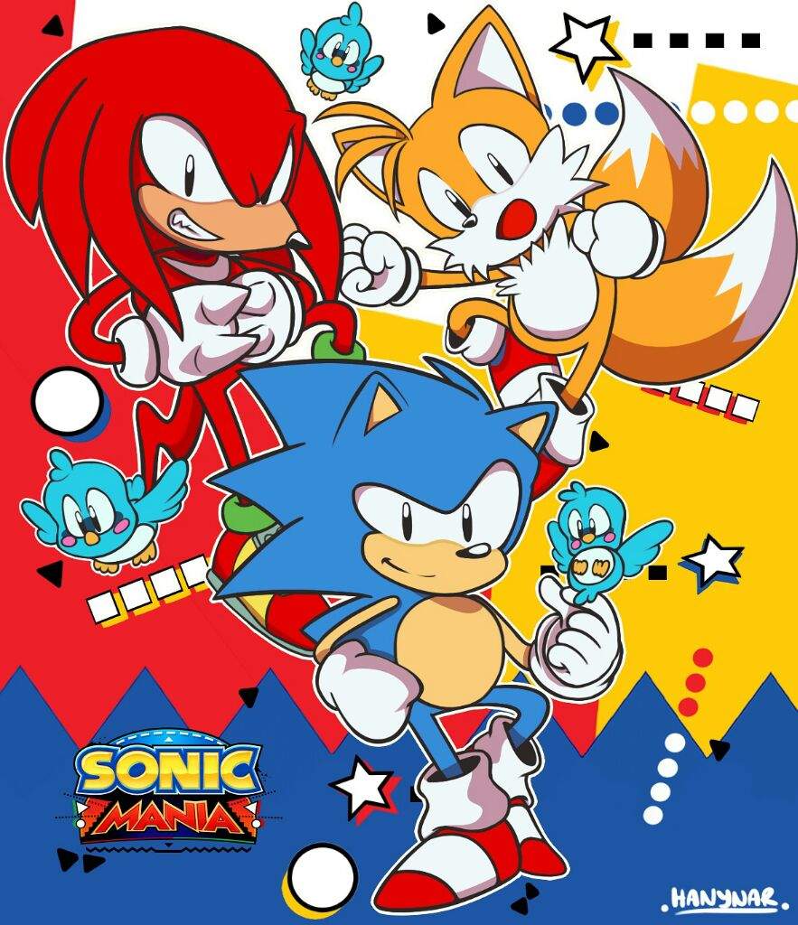 Sonic Mania (with background) | Sonic the Hedgehog! Amino