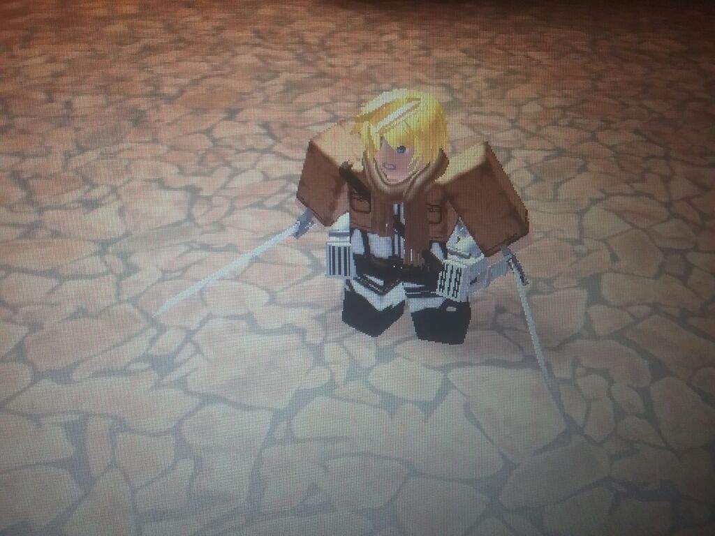 Armin In Roblox Attack On Titan Amino - aot roleplay roblox