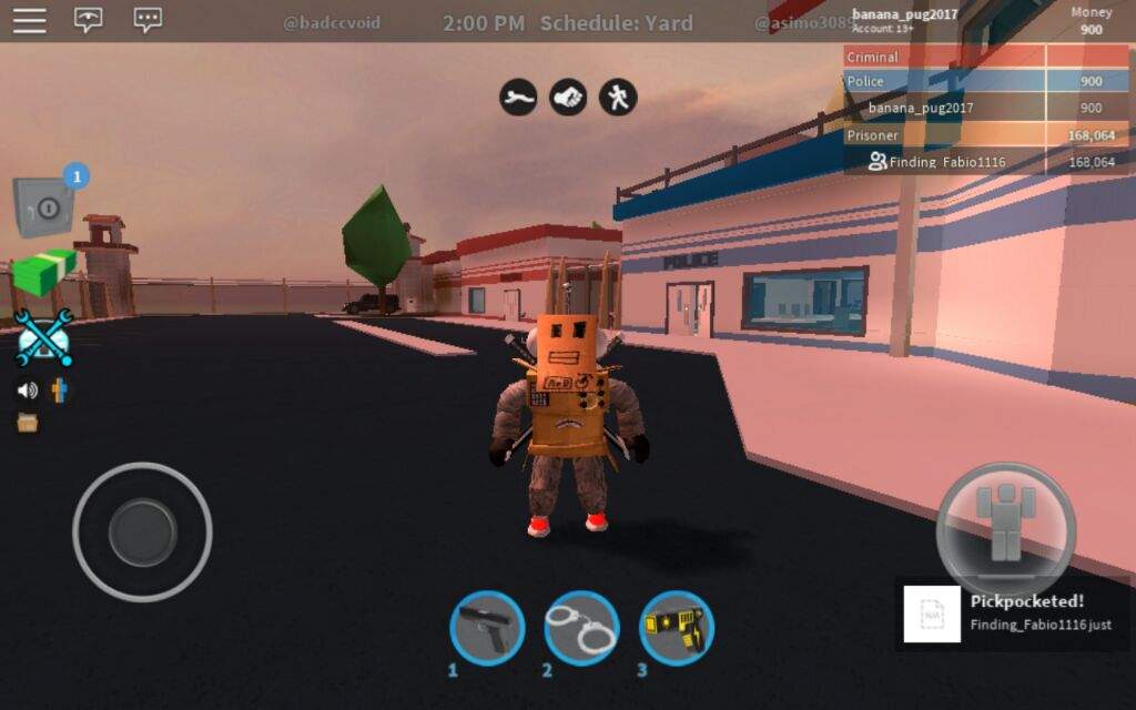 Character Mr Robot Roblox