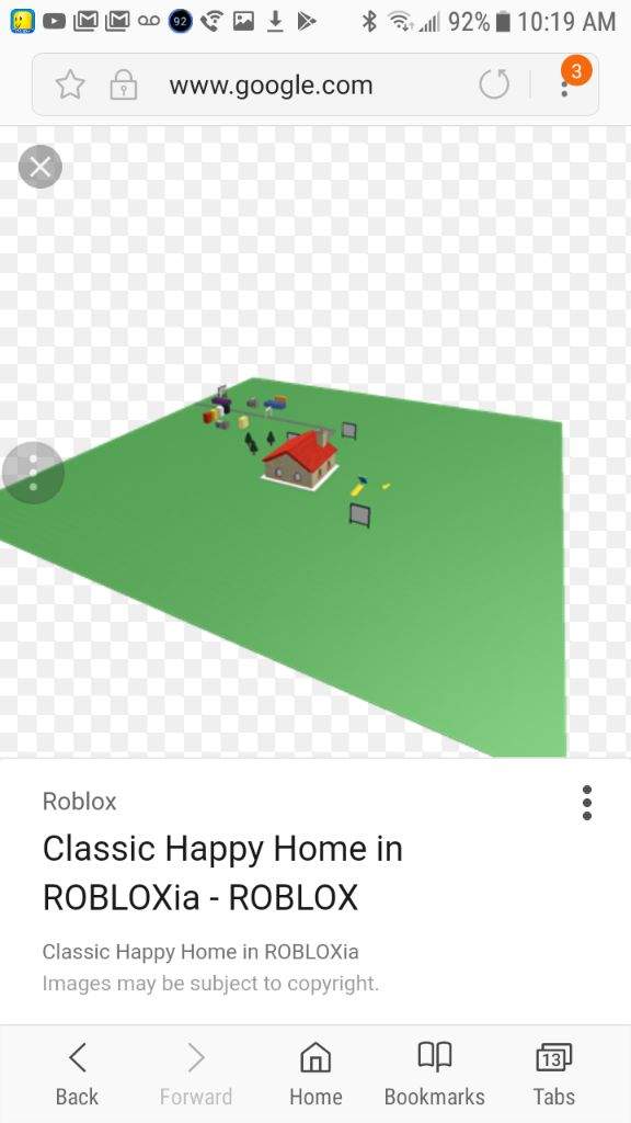 Roblox Happy Home Model