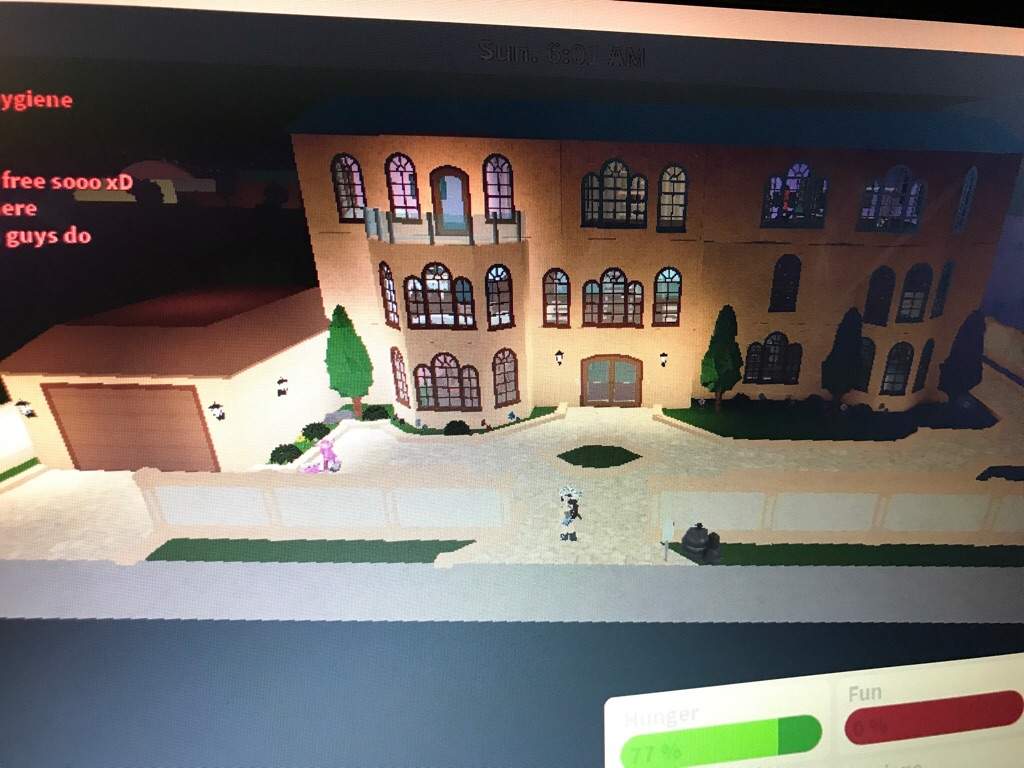 I Upgraded The Bloxington Mansion On Welcome To Bloxburg Roblox