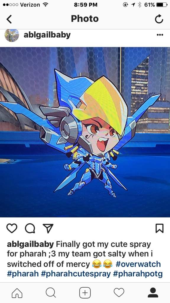 Pharahs Cute Spray Overwatch Amino